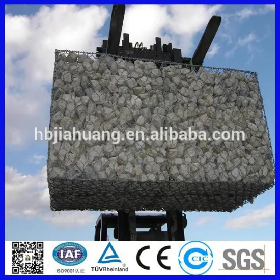 High quality galvanized hexagonal gabion stone box