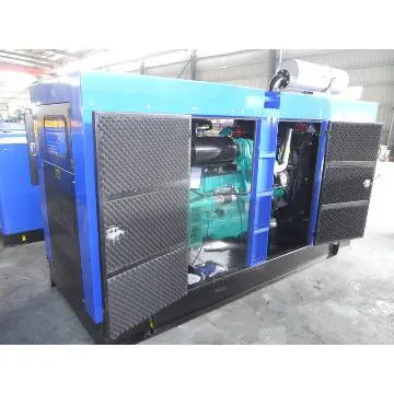 60Hz 220kw Cummins cummins soundproof  silent type Diesel Genset