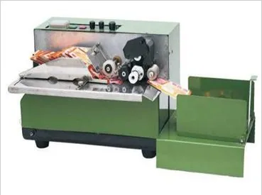 Dry ink coding machine