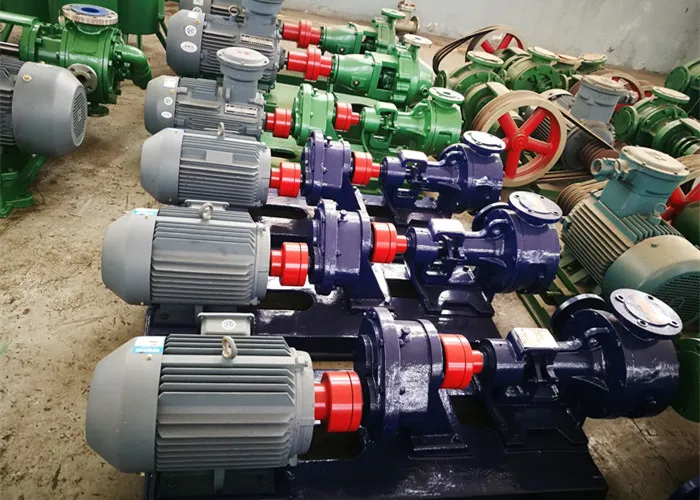 সীলবিহীন অনুভূমিক কেন্দ্রমুখী পাম্প শিল্প তরল