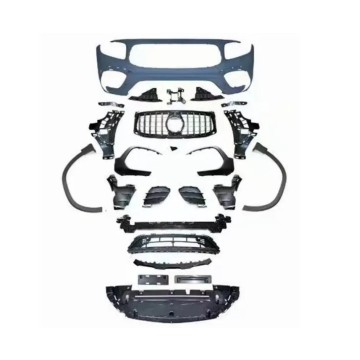 Mercedes-Benz GLB Class X247 2020-2022 Front and Rear Bumpers with Grille Kit - Upgrade to GLB35 AMG