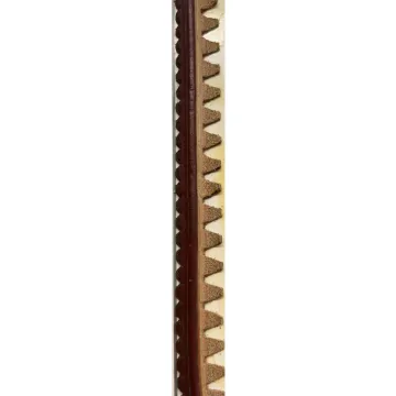 arc-shaped genuine leather welt