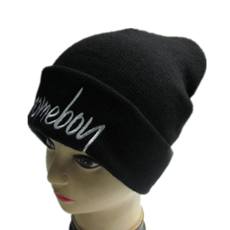 Embroidery Knitted Hat