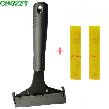 Heavy Duty Floor Putty Knife 20PCS Blade Drywall Scraper For Wall Ceramic Tile Corner Shovel Seamer Glue Tape Clean Tool E29+20M