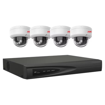 All in One Hikvision OEM PoE NVR Kit with 8MP Camera and 4K NVR - 8CH/16CH Surveillance System