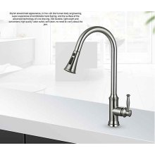 304 Stainless-Steel Pull Down Sprayer Kitchen Sink Faucets