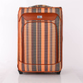 two wheels cheap stripe pattern trolley 24" bags