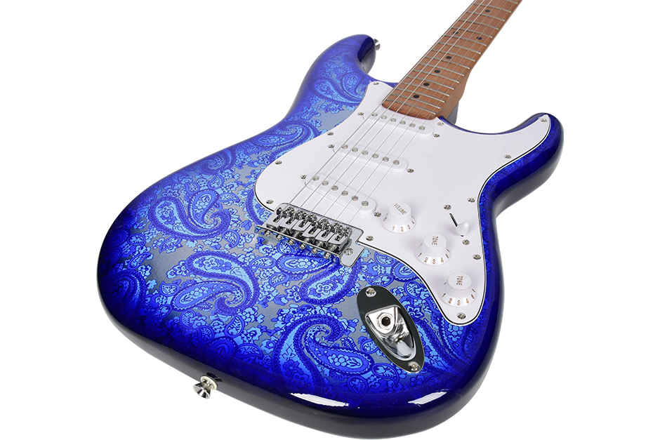Kaysen Electric Guitar With Paisley Pattern KST218 China