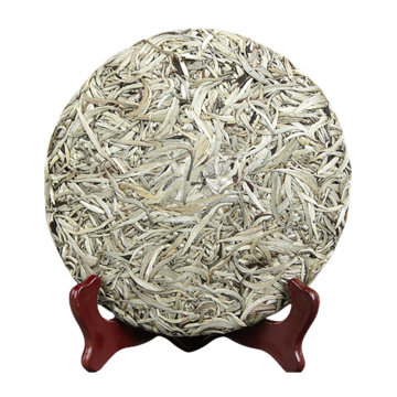 Bánh trà trắng bạc đồng Yunnan 357g