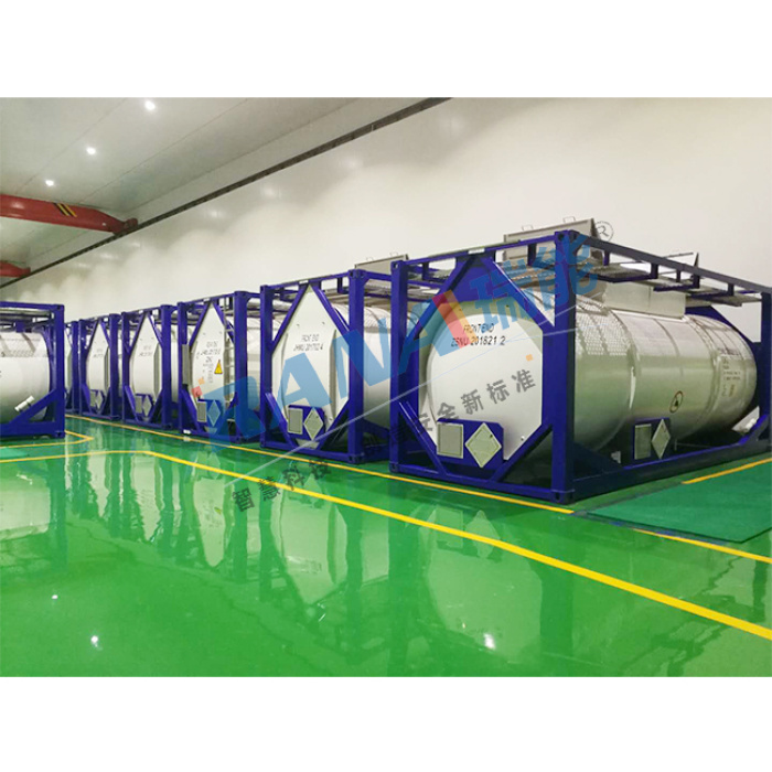 בטנה ציוד מיכל PTFE ISO לאחסון אלקלי