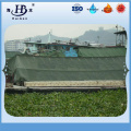 100% polyester waterproof organosilicon canvas tarp