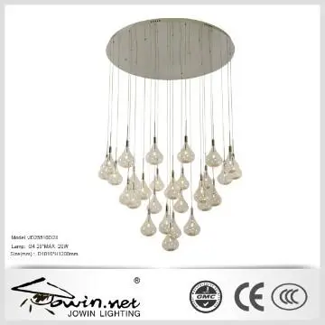 modern hotel pendant ceiling glass pendant light clear glass pendant