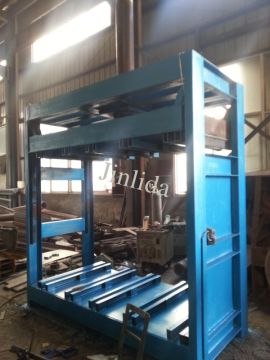 2m X1m X 1m Hydraulic Gabion Mesh Packing Machine For Gabion Mesh