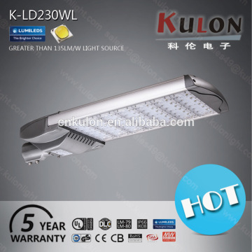 Aluminum alloy outdoor park lighting 230W 110lm/w led street lamp