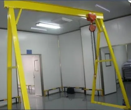 Small Henan Weihua Brand 20 Ton Boat Lifting Gantry Crane Supplier