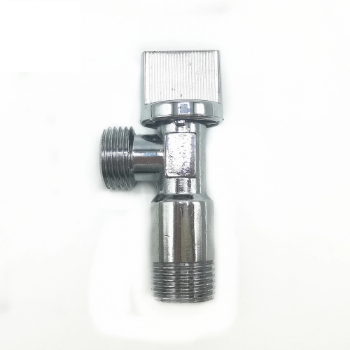 Bathroom Faucet Accessories 2 Way Brass Angle Valve Stop Adapter Valve