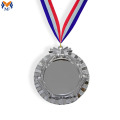 Cheap blank insert metal design medals