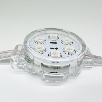 DC24V RGBW 50 mm LED Dot Pixel IP68 Waterproof DMX Light