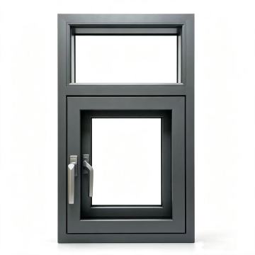 Metallic Grey Non-Thermal Break Aluminium Profile