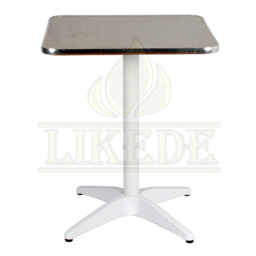 Hot Sale Aluminum Table Leg with Melamine Top for Restaurant Dining Tables
