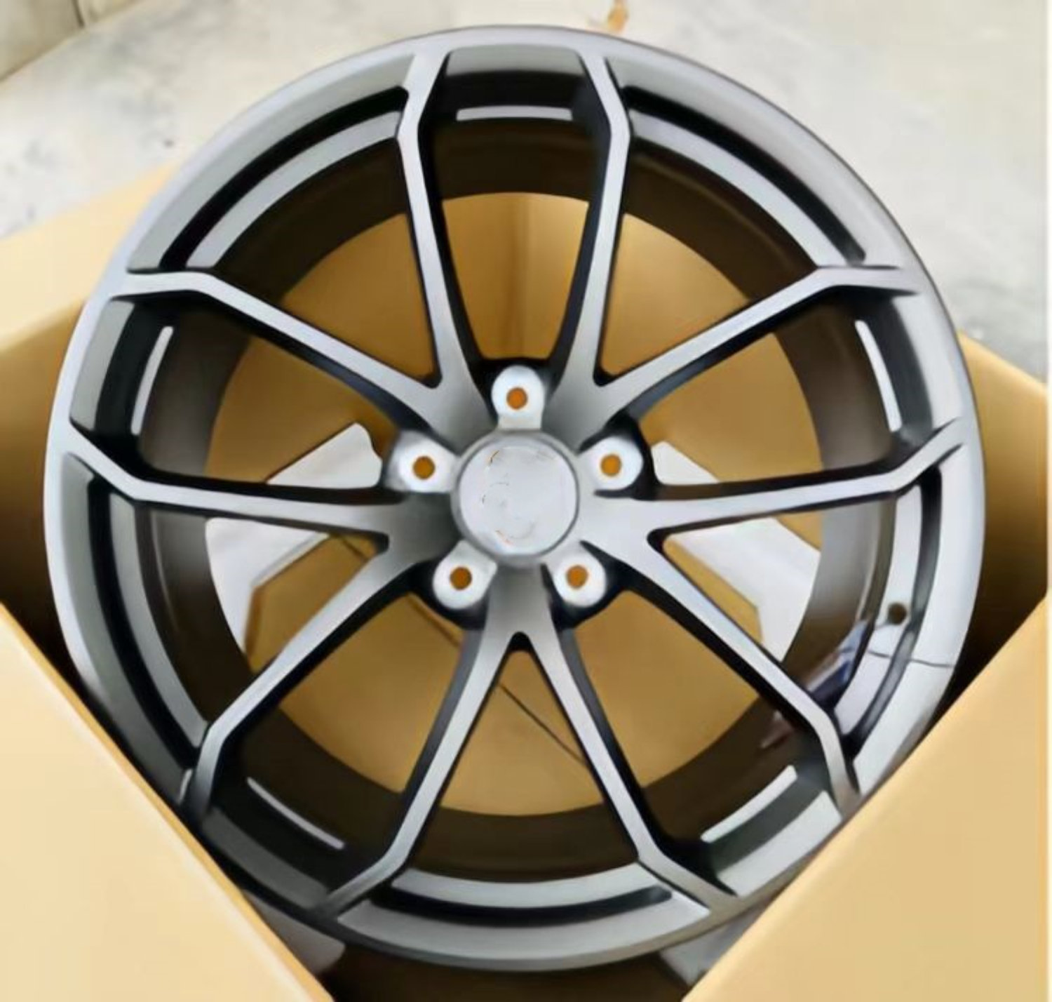 Magnesio Forged Wheel for Porsche Mission E Rueda personalizada