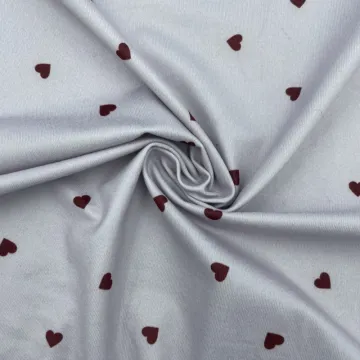 Digital Printing Polyester Spandex Blend Milk Silk Fabric
