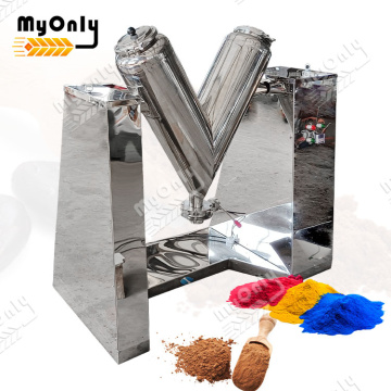 MY Dry Cosmetic V Shape Vertical Blender Laboratory Mixer Machine for Powder and Chemical (1L-2L)