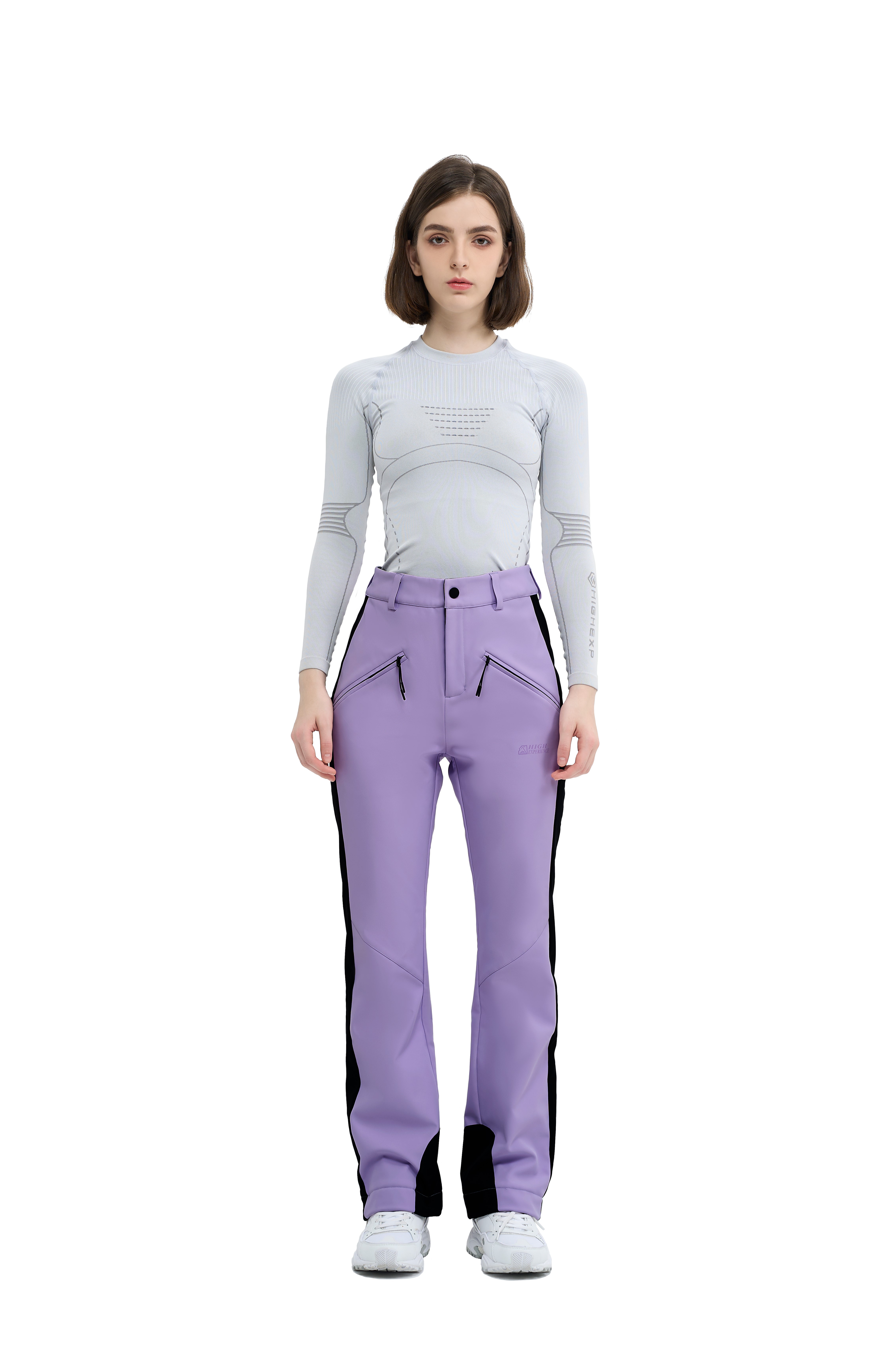 Pink Double Snowboard Ski Pants
