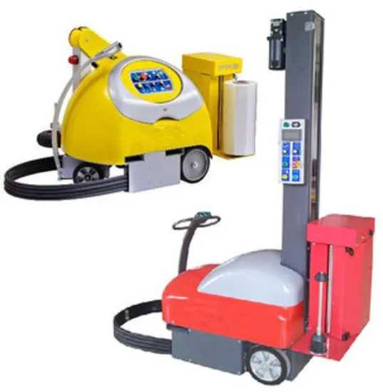 Mobile Robot-Powered Self-Propelled Pallet Wrap and Stretch Wrapping Machine