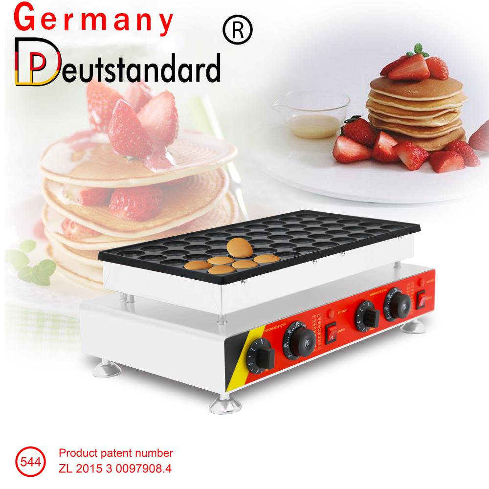 Aluminiumguss elektrische Mini Poffertjes Pan Maschine