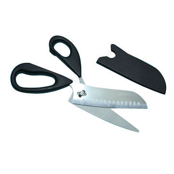 Multi-used professional kitchen scissors