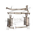 Einfach zu ersetzen SUS304 Edelstahlabgas-Dual Muffler 04-08 ACURA TSX