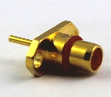 Straight Flange BMA RF Connector