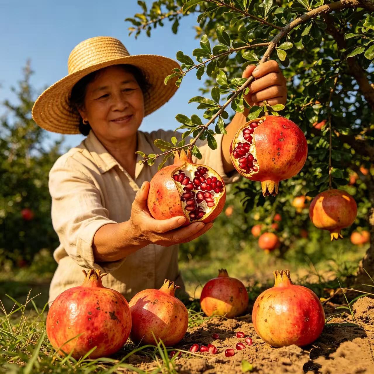 Fresh Pomegranate