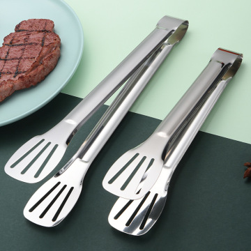 Dropshipping Stainless Steel Barbecue Clip Food Tongs