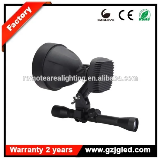 brightest portable spotlight 10w 1100Lm scope mounted hunting lights