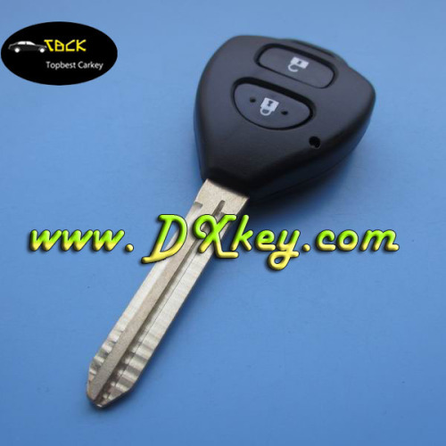 High quality 2 button car key 315Mhz for key Toyota Corolla remote key with 4D67 chip