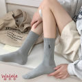 Calcetines de moda a media pierna para montar vaqueros