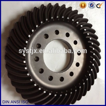 Heat treatment harden teeth steel bevel pinion