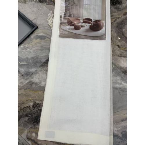 Tela ligera de gasa lisa para cortinas