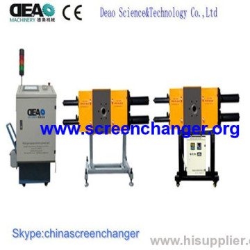Hydraulic Backflush Screen Changer For Plastic Waste Recycling And Granulation 