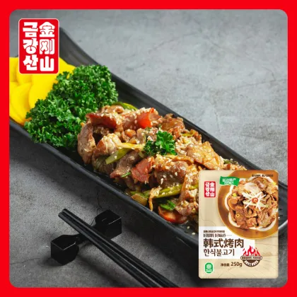 Korean style stir-fried pork