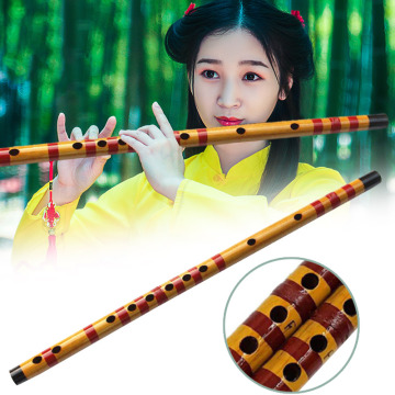 1 Pcs Professional Flute Bamboo Musical Instrument Handmade for Beginner Students YS-BUY