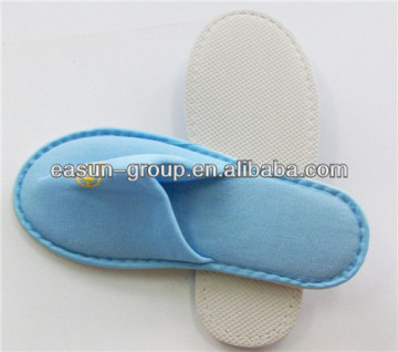 Soft hotel bathroom slipper washable waffle hotel guest slipper
