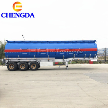 3 gandar 45000 liter tangki bahan bakar semi trailer