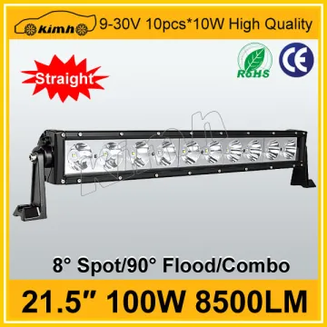 Led light 21.5" 8500LM 100w car led driving light bars