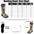ATM 1000 Gram Thinsulate Print Camo مع بطانة شبكية أحذية صيد متينة من النيوبرين