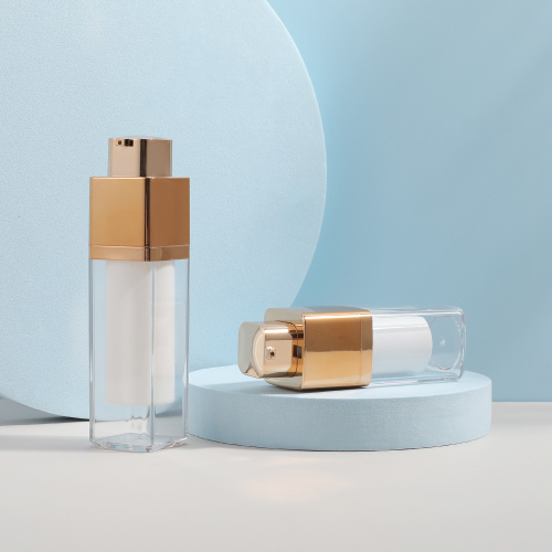 Customized Plastic Airless Bottle Twist Refillable Airless Pump Bottle for Liquid Factory