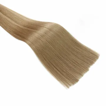 Ombre Keratin Invisible Russian U-Tip Human Hair Extensions