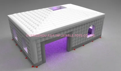 Portable Advertising Inflatables , Cube Worksation Inflatable Tent